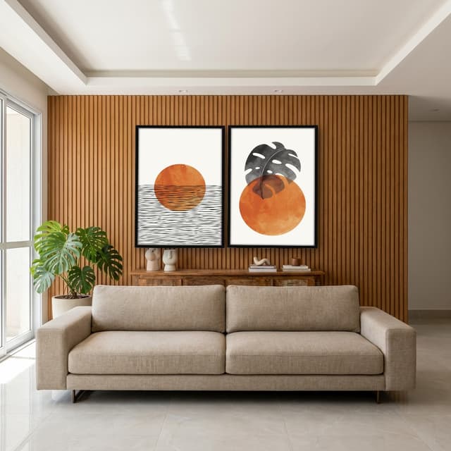 Kit Quadros Decorativos Tropical