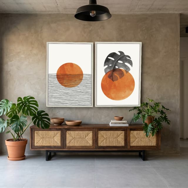 Kit Quadros Decorativos Tropical