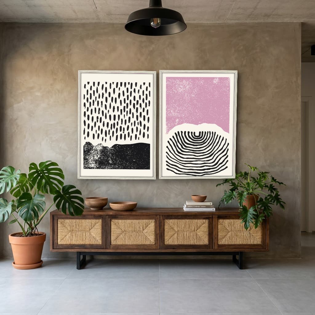 Kit Quadros Decorativos Formas