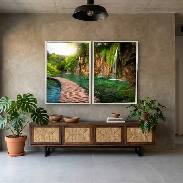 Kit Quadros Decorativos Passarela
