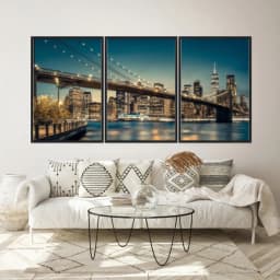 Kit Quadros Decorativos Nova York