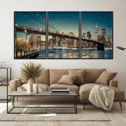 Kit Quadros Decorativos Nova York