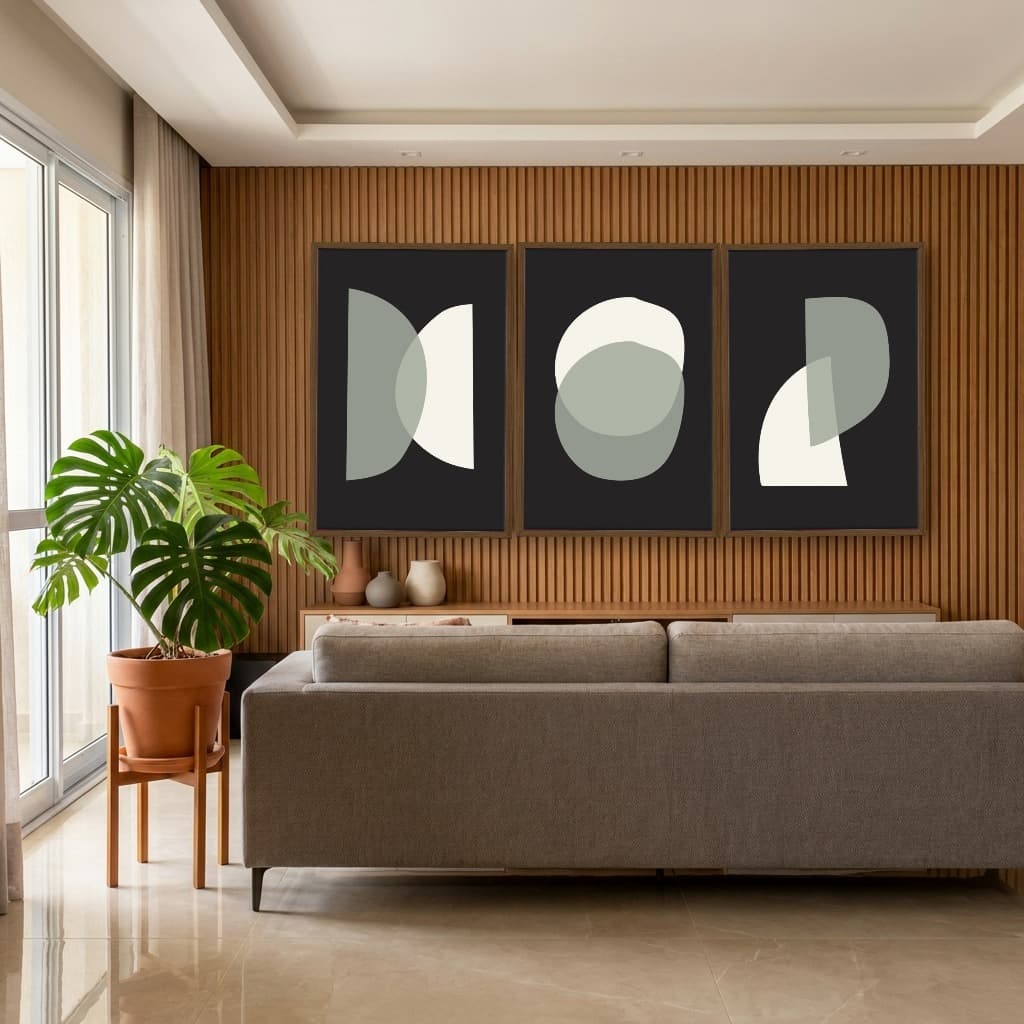 Kit Quadros Decorativos Orgânico