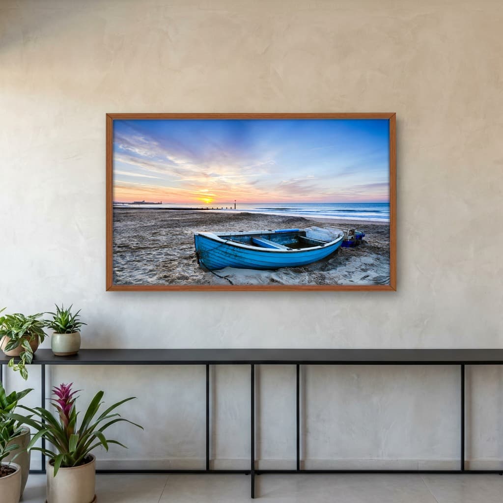 Quadro Decorativo Na Areia