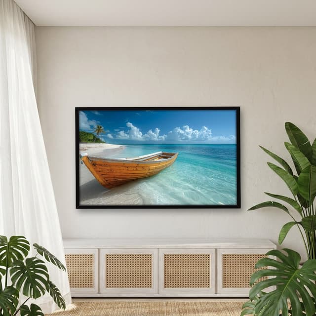 Quadro Decorativo Na Areia