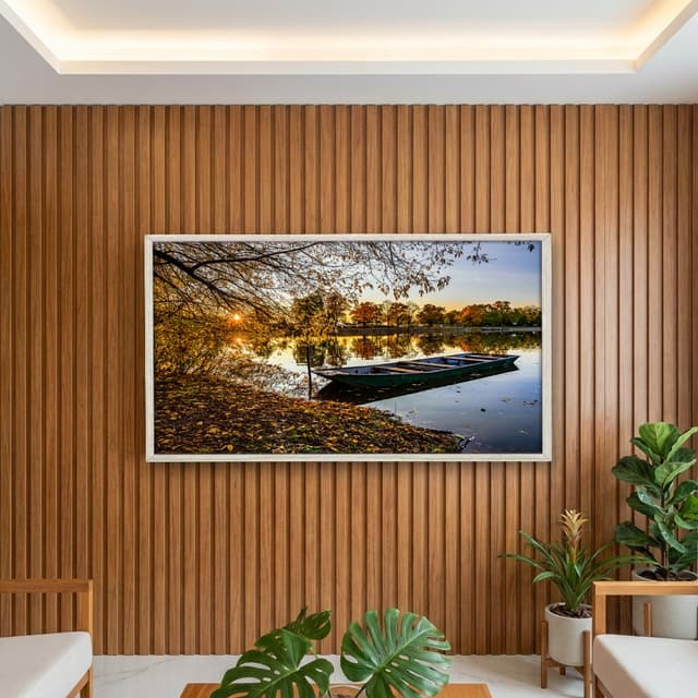 Quadro Decorativo Beira De Lago