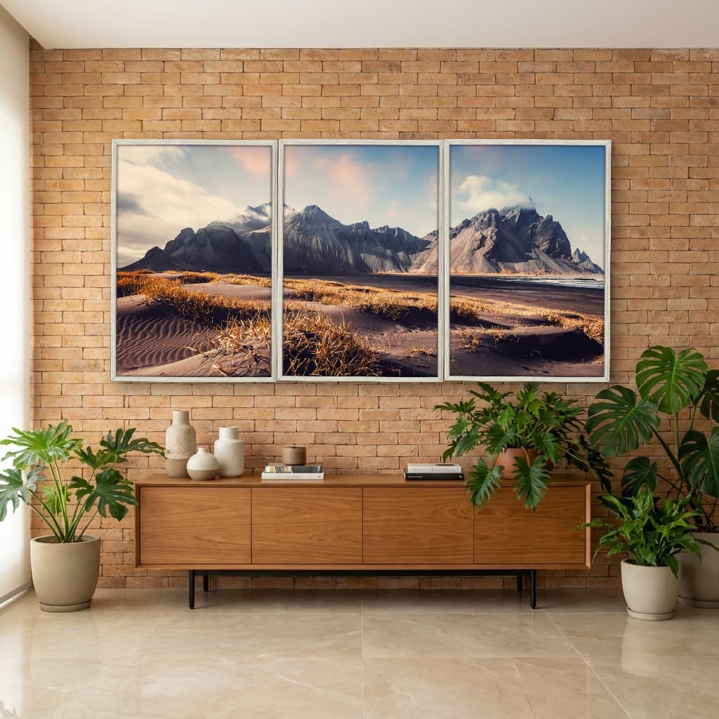 Kit Quadros Decorativos Montanha